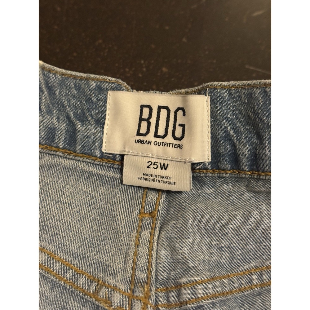 NEW BDG Urban Outfitters Jeans Womens 25 Vintage DE Color Anika Ultra Wide Mid - Picture 5 of 5